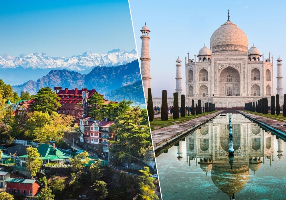 Shimla Manali with Agra Tour Package